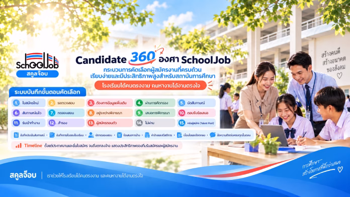 schooljob สมัครครู